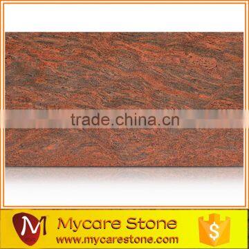 polished surface 12''x24'' multicolor red granite floor tile