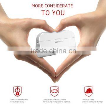 2016 Newest Design Portable Mini Size Tail Plug Power Bank Without Charging Cable photo-4