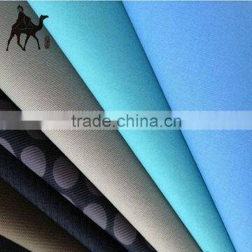 290T twill stretch pongee fabric/poly pongee fabric/100% stretch polyester pongee fabric for softshell