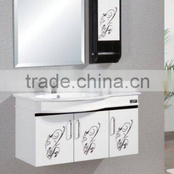 exort mdf/pvc morden mirror bathroom vanity