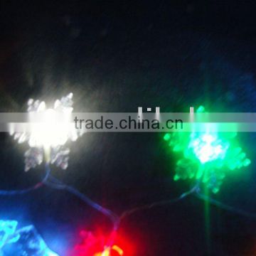 decorative light led bulbs-covered by snowflake decorations