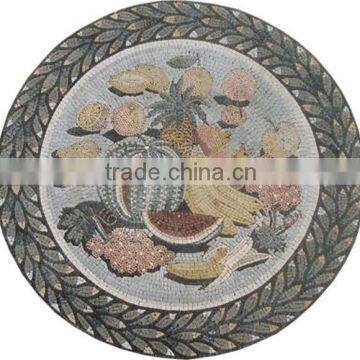 Fruit mosaic medallion