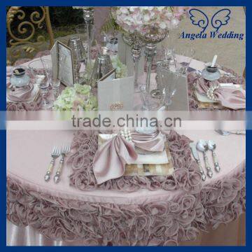 NP010A Wholesale hot sale elegant fancy folding wedding decoration table napkin with ring