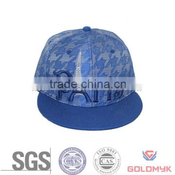 Embrpidery logo hiphop cap , flat bill hiphop cap , SGS ISO 9001 hiphop cap