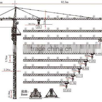 2ton to 16ton Machine Tower Crane With CE Certificate photo-6
