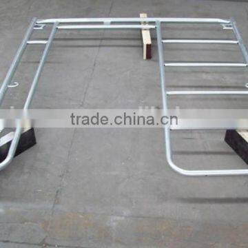 Speed lock scaffolding frame