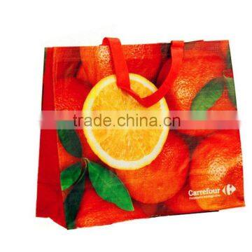Wenzhou New 2015 Wholesale pp Woven Polyester Drawstring Bags Made in China With Customer's Logo Printing photo-6