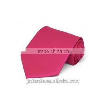 fashion hot selling latest pink red jacquard plain China silk mens ties