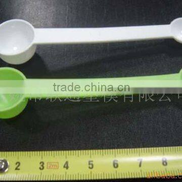 top food grade Plastic single/double Measuring Spoon coffee Spoon