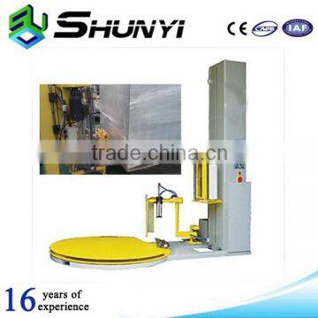 Jinan pre-stretch system box wrapping machine