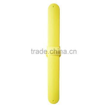 Custom Promotional Emoji Charm Silicone Slap Bracelets photo-4