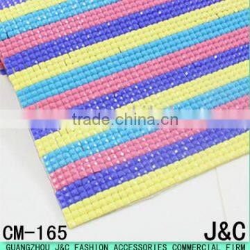 24 * 40mm Colorful Acrylic Hot and Drilling Mesh photo-2