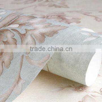 Nature Beautiful Flower Pure Paper Hotel Wallpaper photo-2