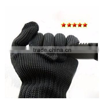 Low Price Stainless Steel EN388 Level 5 Cut Resistance Gloves