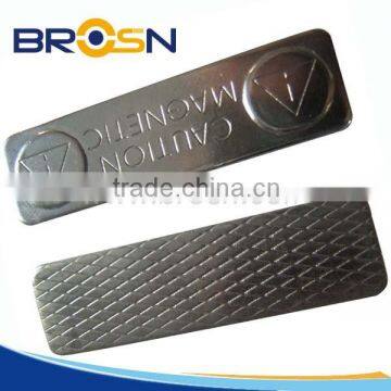 with magnet metal magnetic name badge