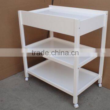 New baby change table with drawers and wheels