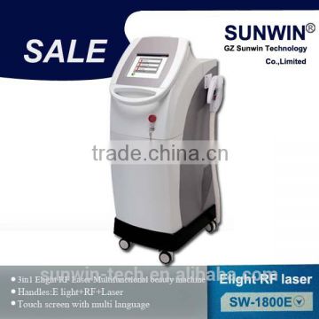 3 in1 Elight RF Laser Multifunctional beauty machine SW-1800E