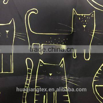 Cute Cartoon Cat Print Animal Print Baby Fabric for Children Winter Jacket photo-5