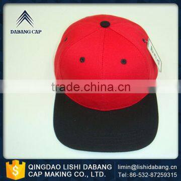 Modern Standard Waterproof Beautiful 100% Cotton Flat Visor Fitted Cap