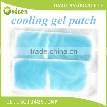 Hot selling product! best effect carsick cooling gel patch