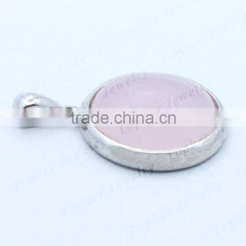 New Designs Silver Jewellery Handmade Amber Pendant photo-2