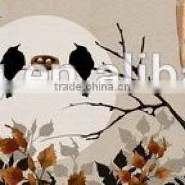 68157 yiwu handmade decoration art abstract painting for wall room decoration cheap 2016 ,