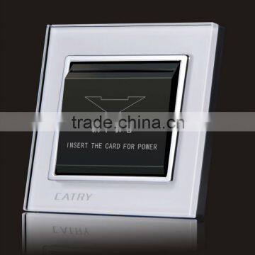 CATRY CARD SWITCH,GALSS PANEL HOTEL CARD SWITCH