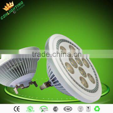 Standard CE RoHS 0-10v ar111 led dimmable 9W 12W ar111 led