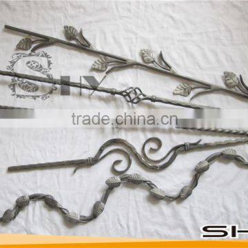 decorative forged steel balusters for fence or gate