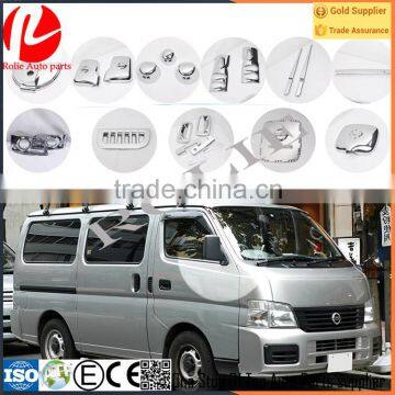 ABS Chrome accessories cover for Japanese car caravan Urvan E25 auto parts