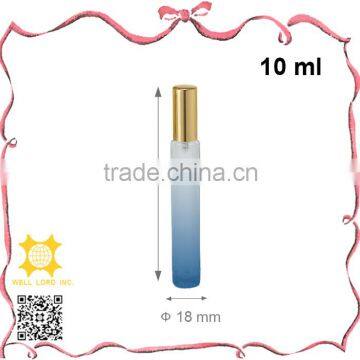 10ml Luxury Cap Gradient Sea Blue Frosted Perfume Pump Sprayer photo-3