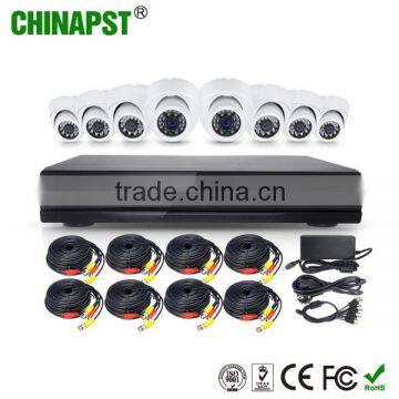 Shenzhen Professional 720P CCTV Camera 1.0mp HD 8Ch CCTV AHD Camera Kit PST-AHDK08BL