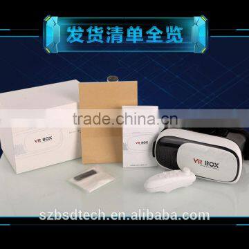 Best selling VR box 3d Virtual Reality Helmet Video Glasses