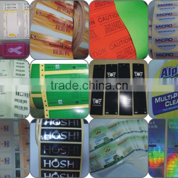 China manufacturer printed die cut labels in roll adhesive label stickers