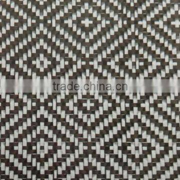 2016 Newest Carbon Fiberglass Mixed Fiber Fabric Customized Style