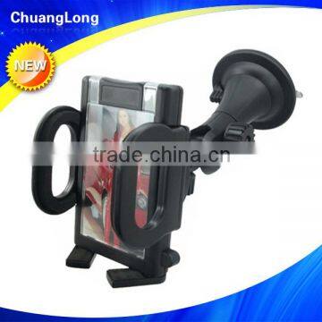 Non-slip salable dual adjustable windshield cell phone holder car for universal mobile phone