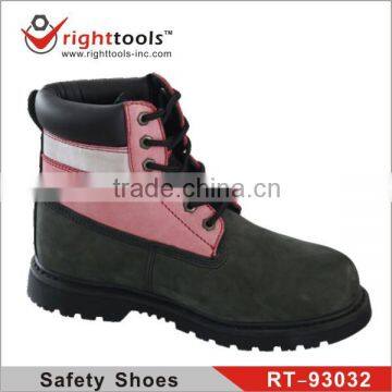 RIGHTTOOLS RT-93032 Genuine Leather High ankle safety shoes