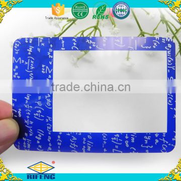 Promotional Credit Card PVC 3X Magnifier