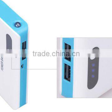 2015 New Design Coming Actual Capacity 15000mAh Power Bank With LED Display 1A AND 2A USB Output From Shenzhen