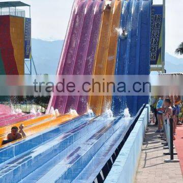 Large water park fiberglass slides for adult