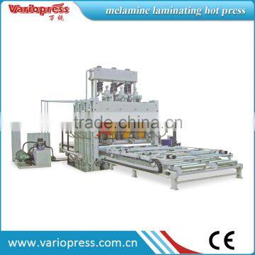 short cycle melamine laminating hot press machine