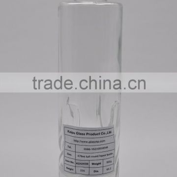 KDS0008 tall round liquor bottle