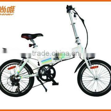 20" sports foldable Electric Bicycle for young with suspension