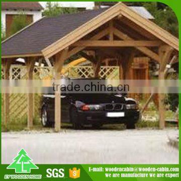 Cheap price prefab wooden luxury carport with good quality