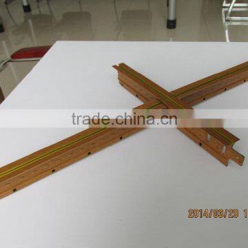 FUT Wooden Color Ceiling T-bar
