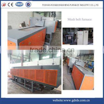 Continuous Mesh Belt Gas Carburizing Quenching and Tempering Furnace for Black Screws photo-3