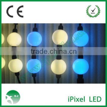 waterproof 3D led ball string light, 50mm led hanging ball light