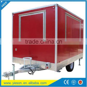 Factory Supply YS-FV350D Mobile Ice Cream Cart, Customized Logo Street Fast Food Cart/ Fast Food Trailer/ Fast Food Truck