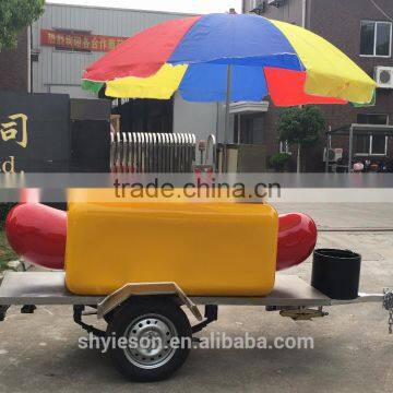 churros food trailer / fast food trailer / fast food mobile kitchen trailer with 24 month warranty