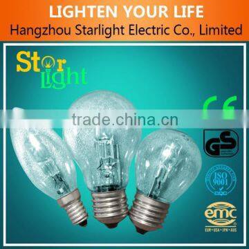 A19/G45/C35 Halogen Bulb/Halogen Lamp 28W/42W/52W/70W